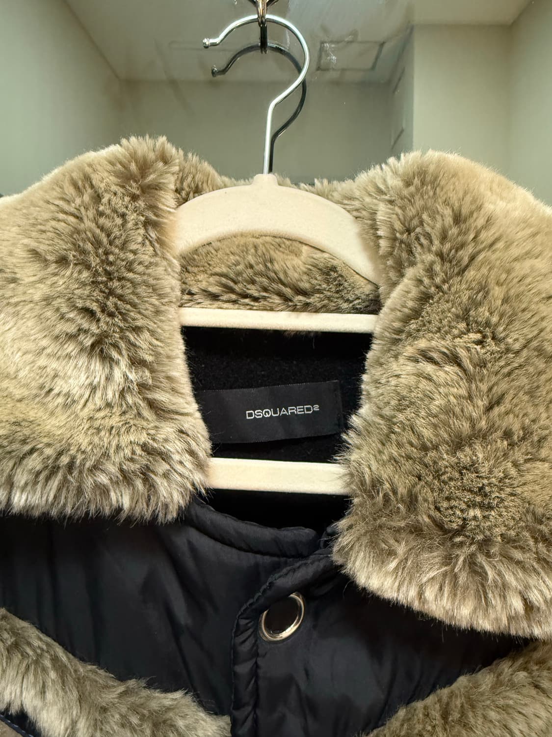 디스퀘어드 퍼 패딩 상품이미지2