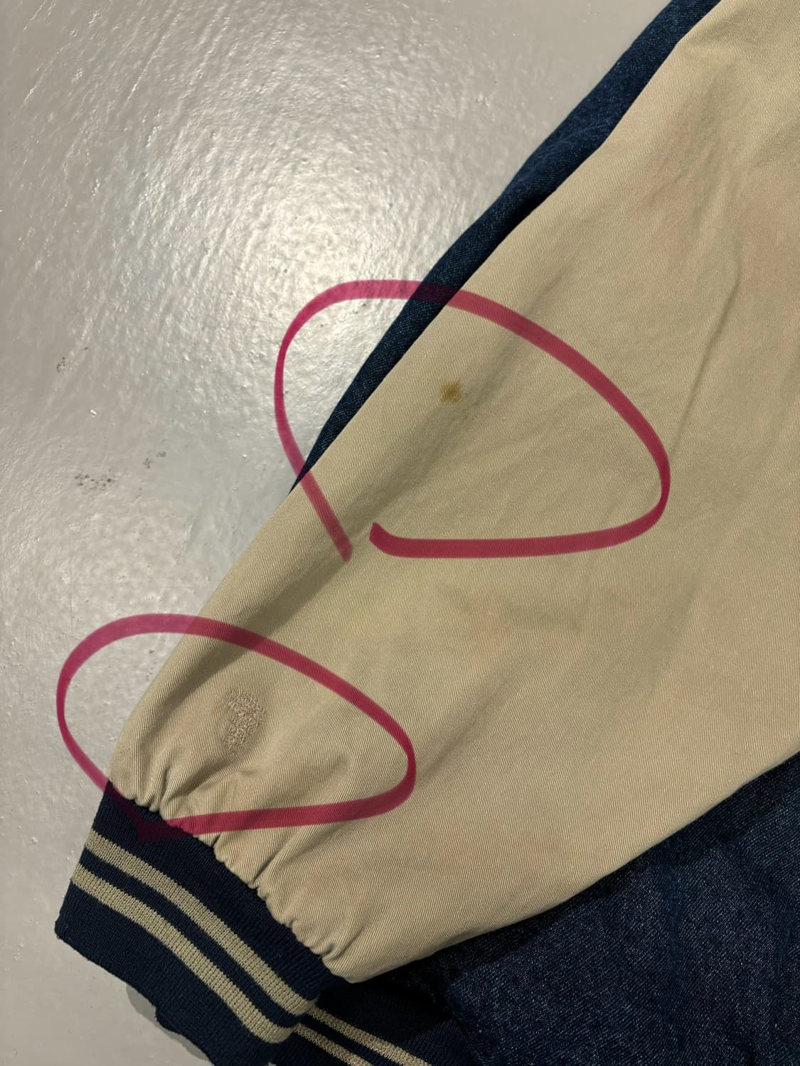 90s 데님 베이스볼 자켓 상품이미지9