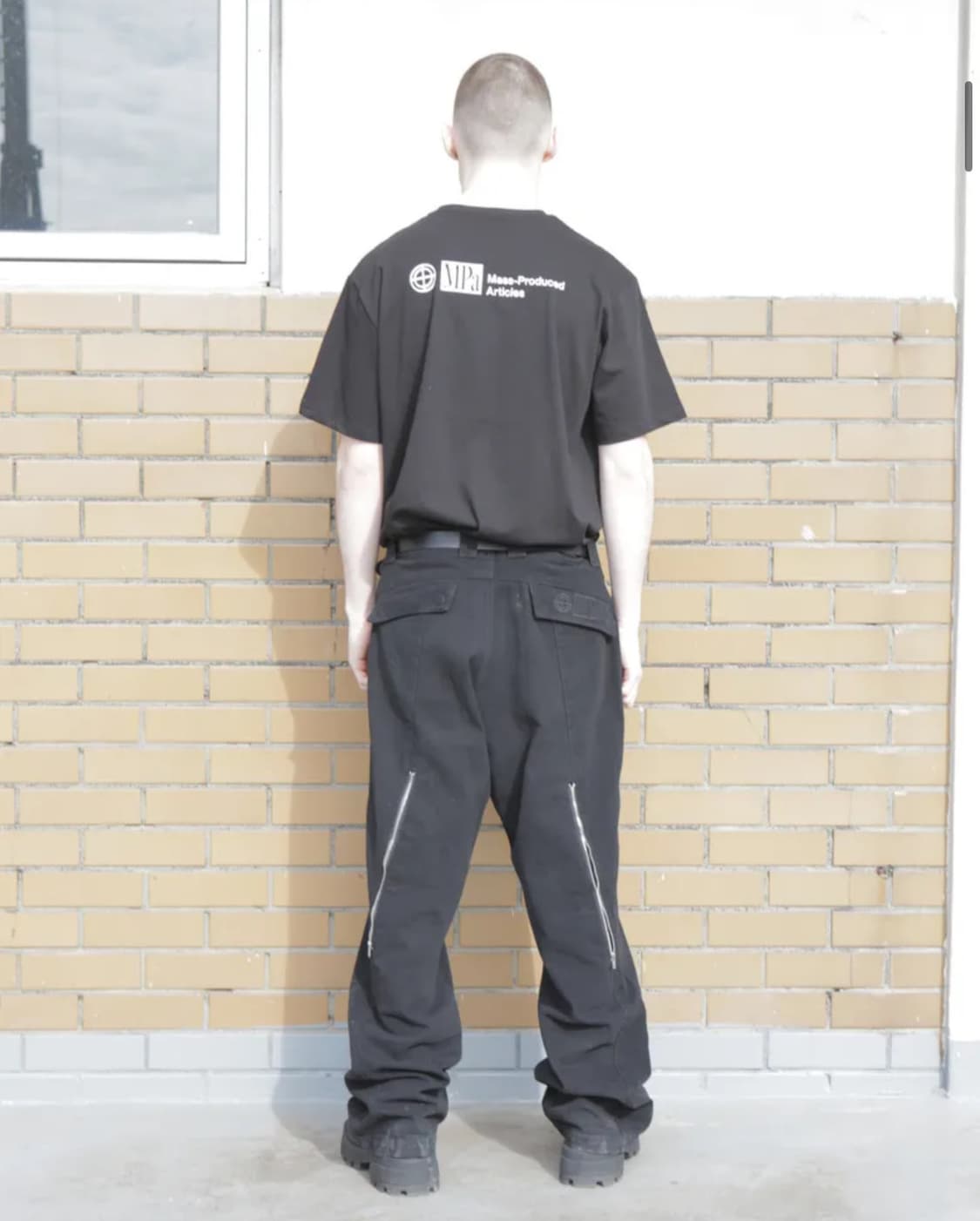 플라스틱 프로덕트 웨이브 지퍼 팬츠 WAVE ZIPPER PANTS  상품이미지1