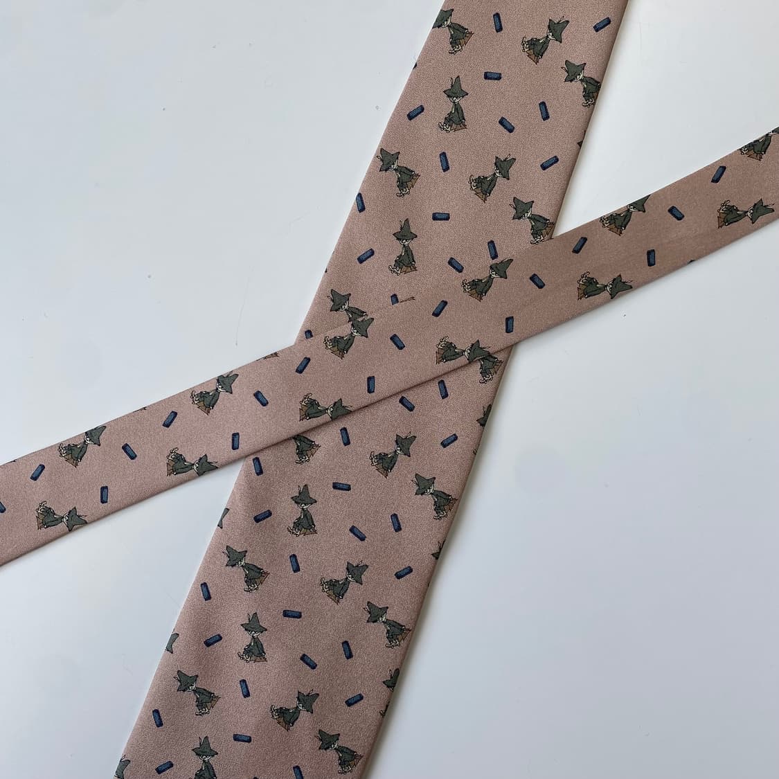 moomin무민 캐릭터 실크넥타이 상품이미지4