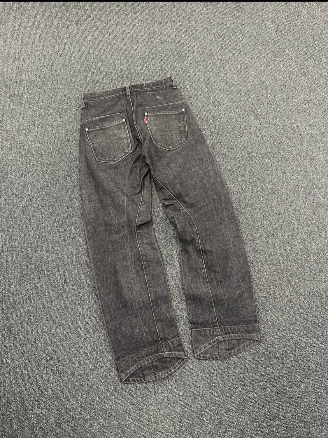 리바이스 엔지니어드 흑청 데님팬츠 상품이미지2