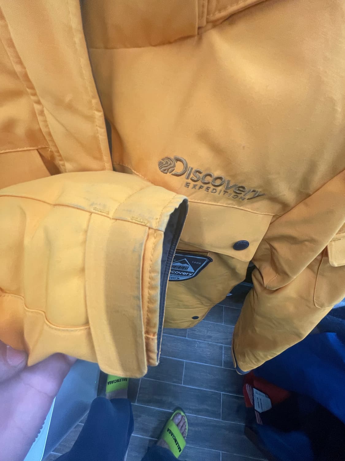 디스커버리 패딩점퍼90사이즈 상품이미지3