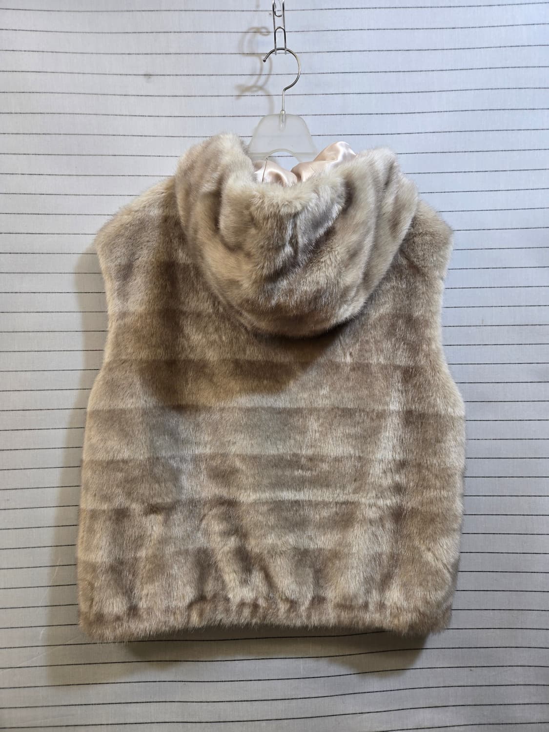 페이크퍼 후드베스트 상품이미지8