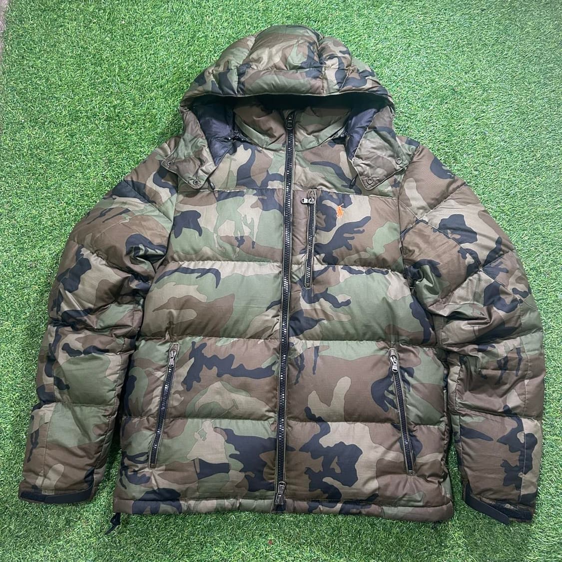 10s 폴로 랄프로렌 카모 다운 패딩 자켓 카모플라주 상품이미지2