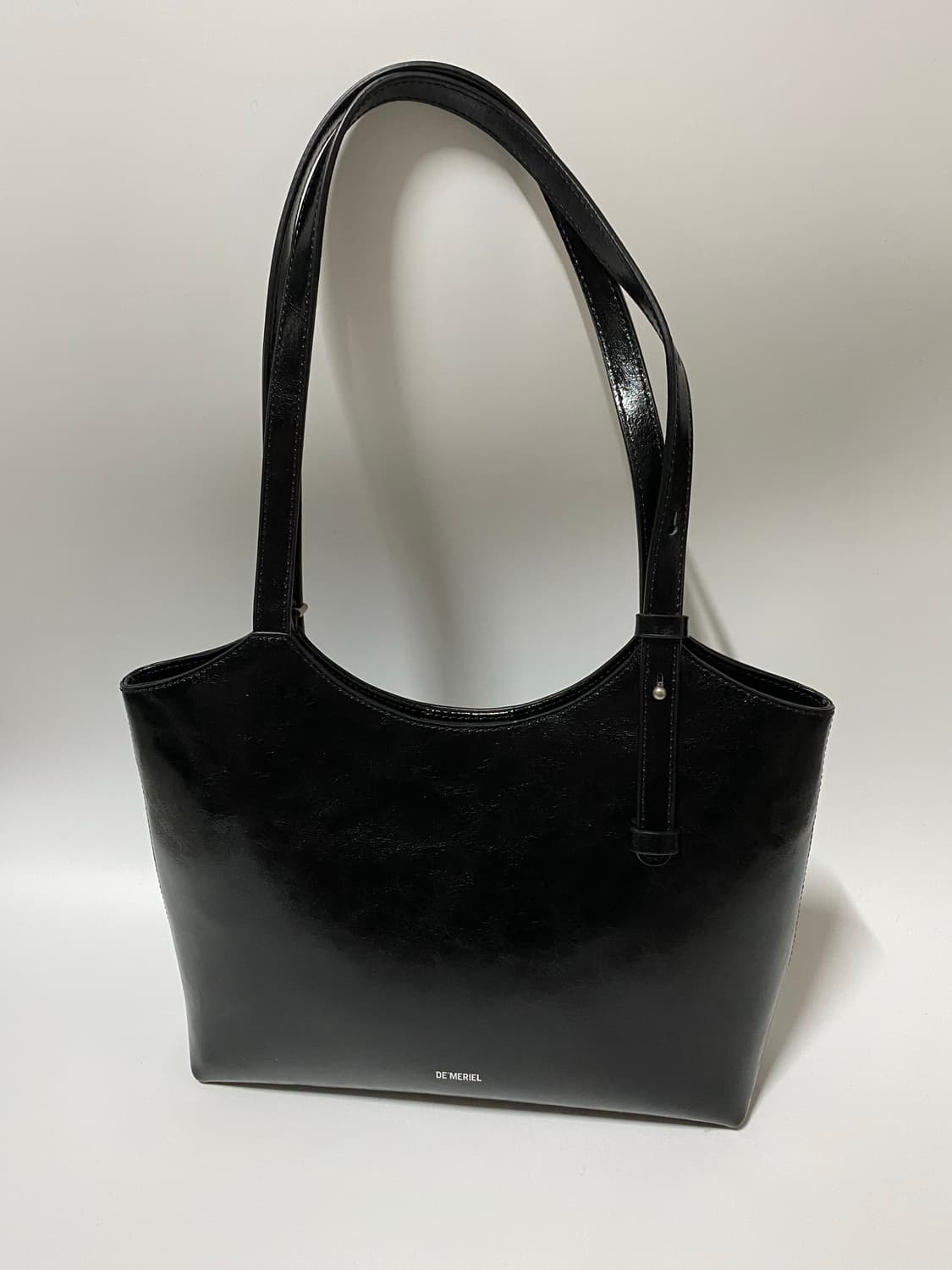 드메리엘 블랙 숄더백 베네타 스몰 상품이미지1