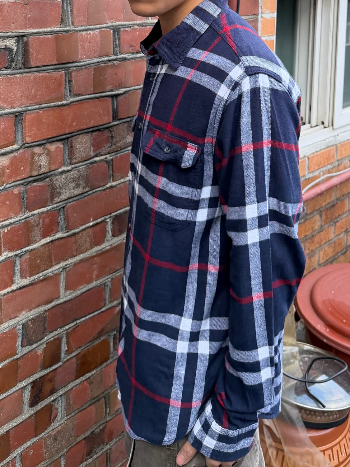 빈티지 플란넬 셔츠 상품이미지2