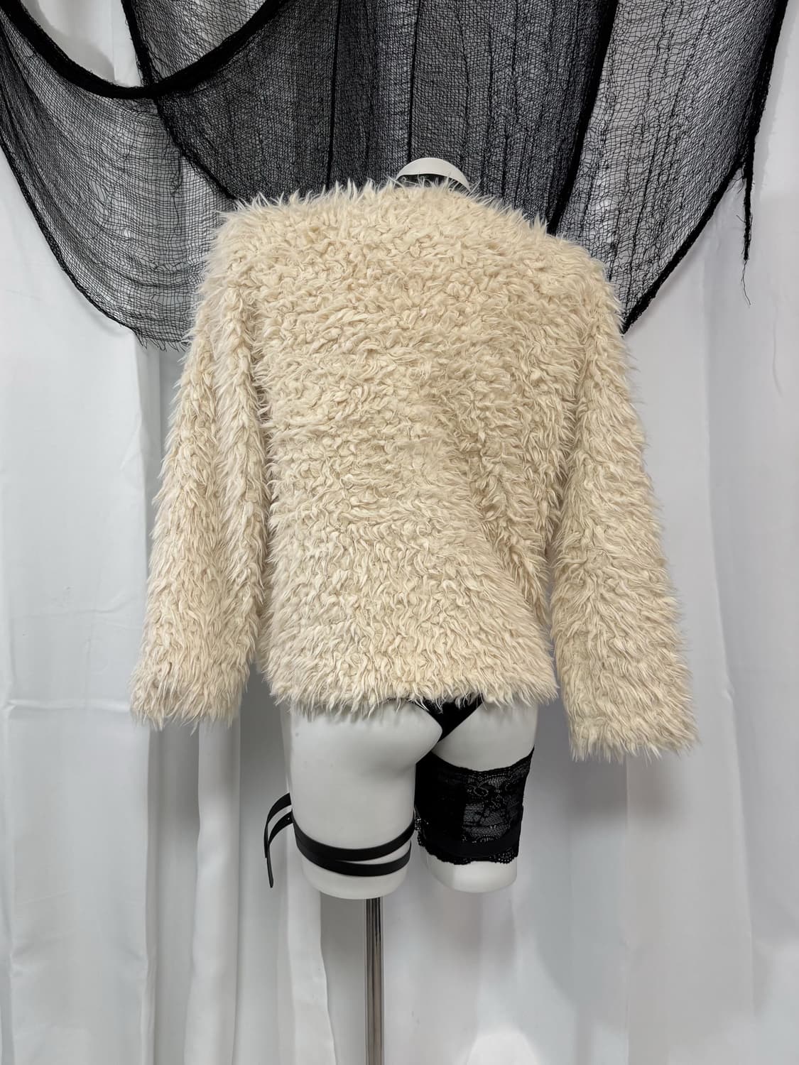 ivory fur jacket 상품이미지3