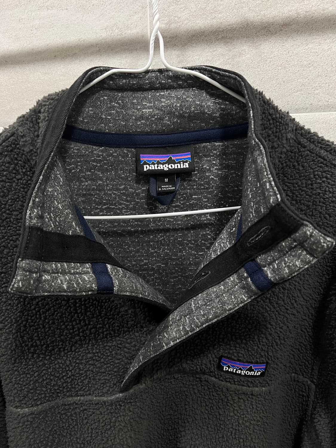 파타고니아 버튼 후리스 풀오버 M 상품이미지4