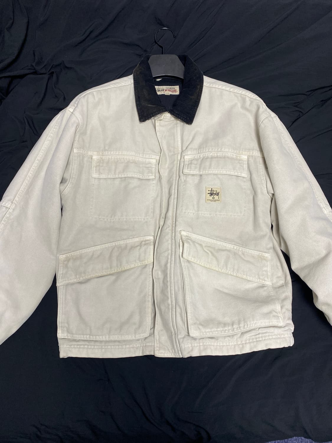 스투시 캔버스 워크자켓 본 상품이미지1