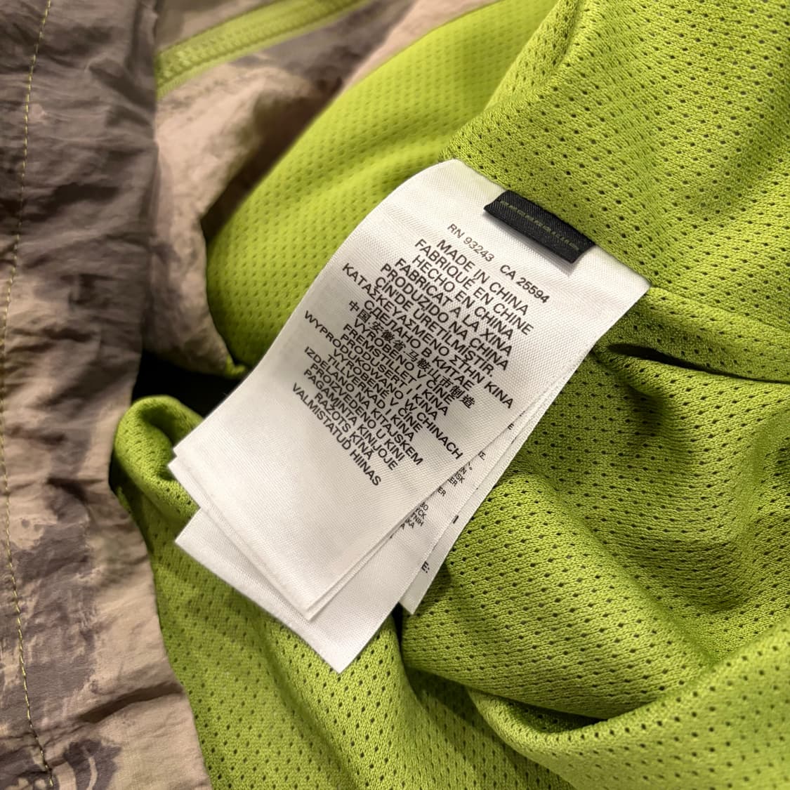 [50] 디젤 와레트 후드 바람막이 카키 B795 상품이미지7