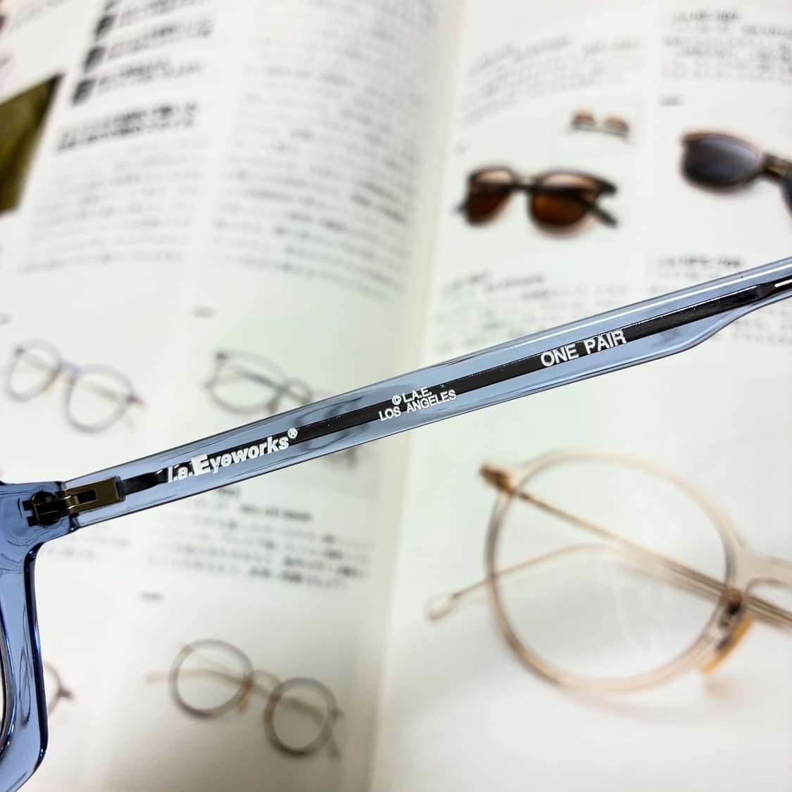 L.A. Eyeworks 엘에이 아이웍스 뿔테 안경 상품이미지6