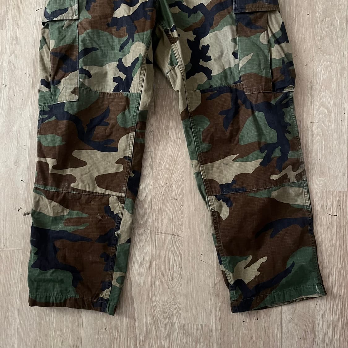90s 미군 우드랜드 BDU 카모플라쥬 컴뱃 팬츠 상품이미지3
