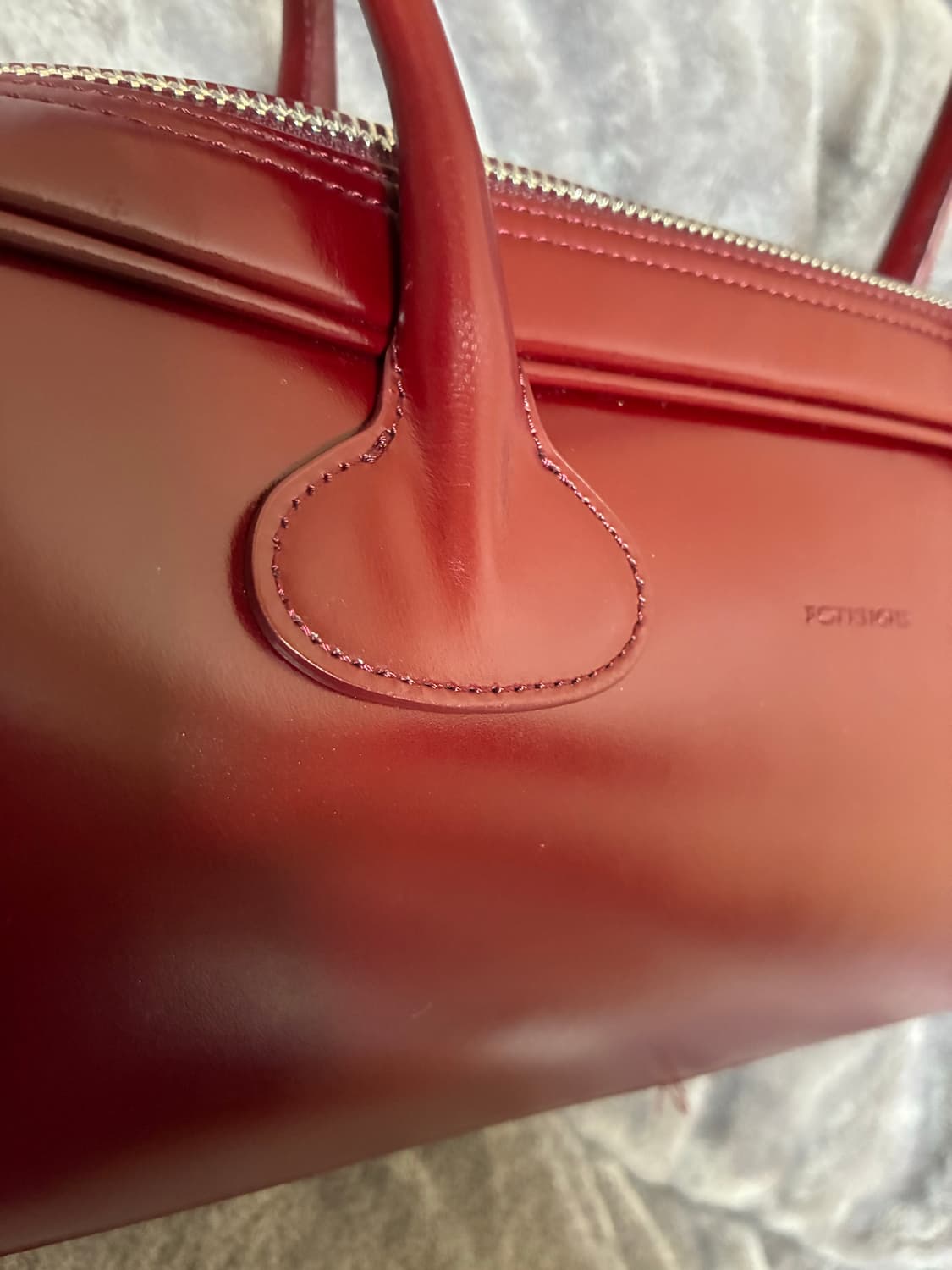 포츠포츠 볼링백 버건디 상품이미지9