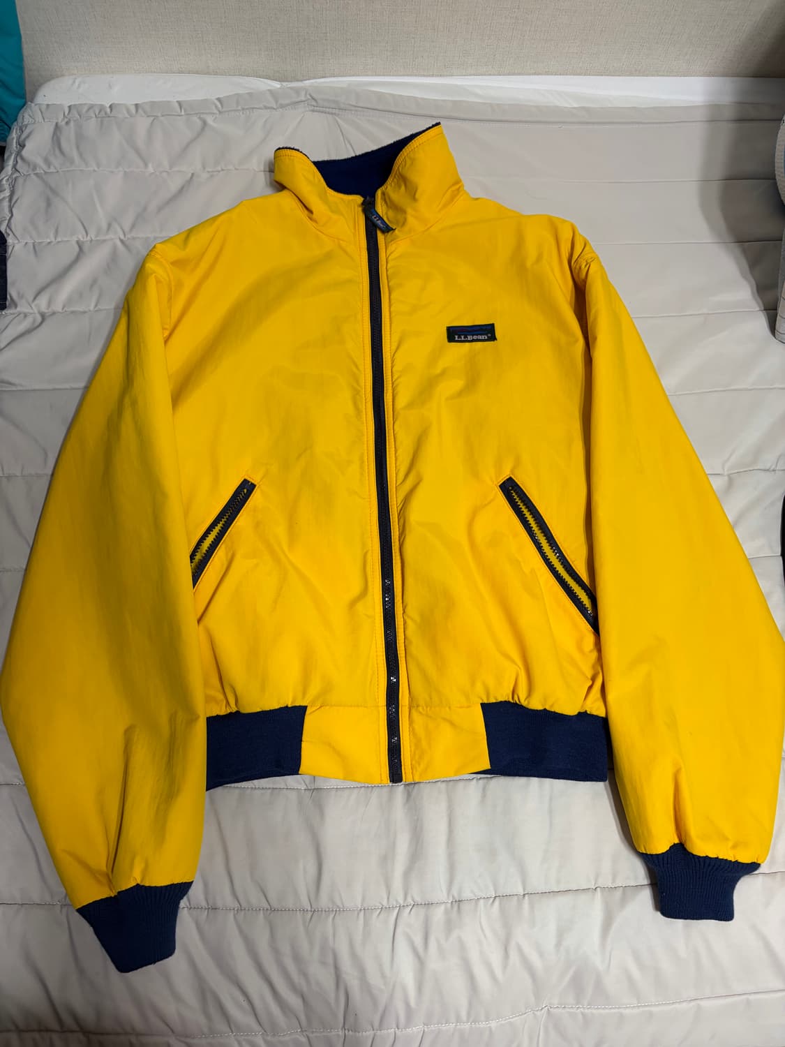 엘엘빈 3시즌 웜업자켓 옐로우 상품이미지2