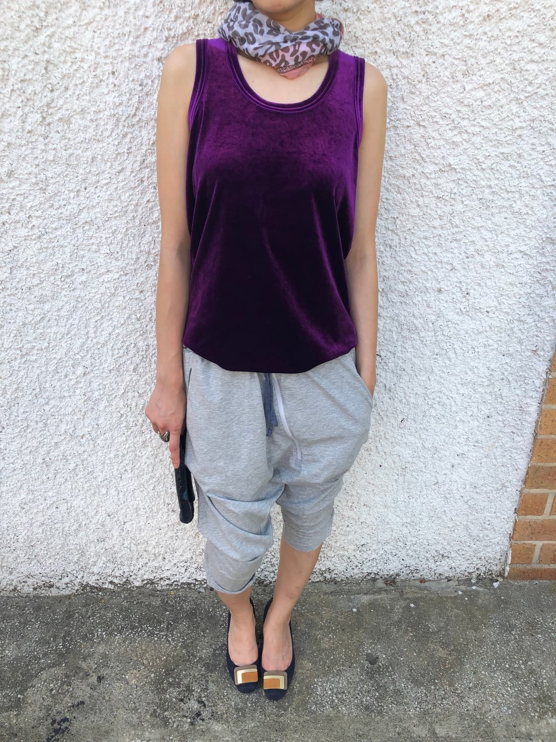 junya watanabe velvet sleeveless top 상품이미지5