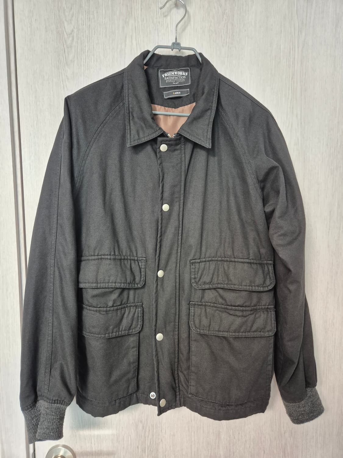 프리즘 웍스 헌팅 자켓 블랙 L 상품이미지1