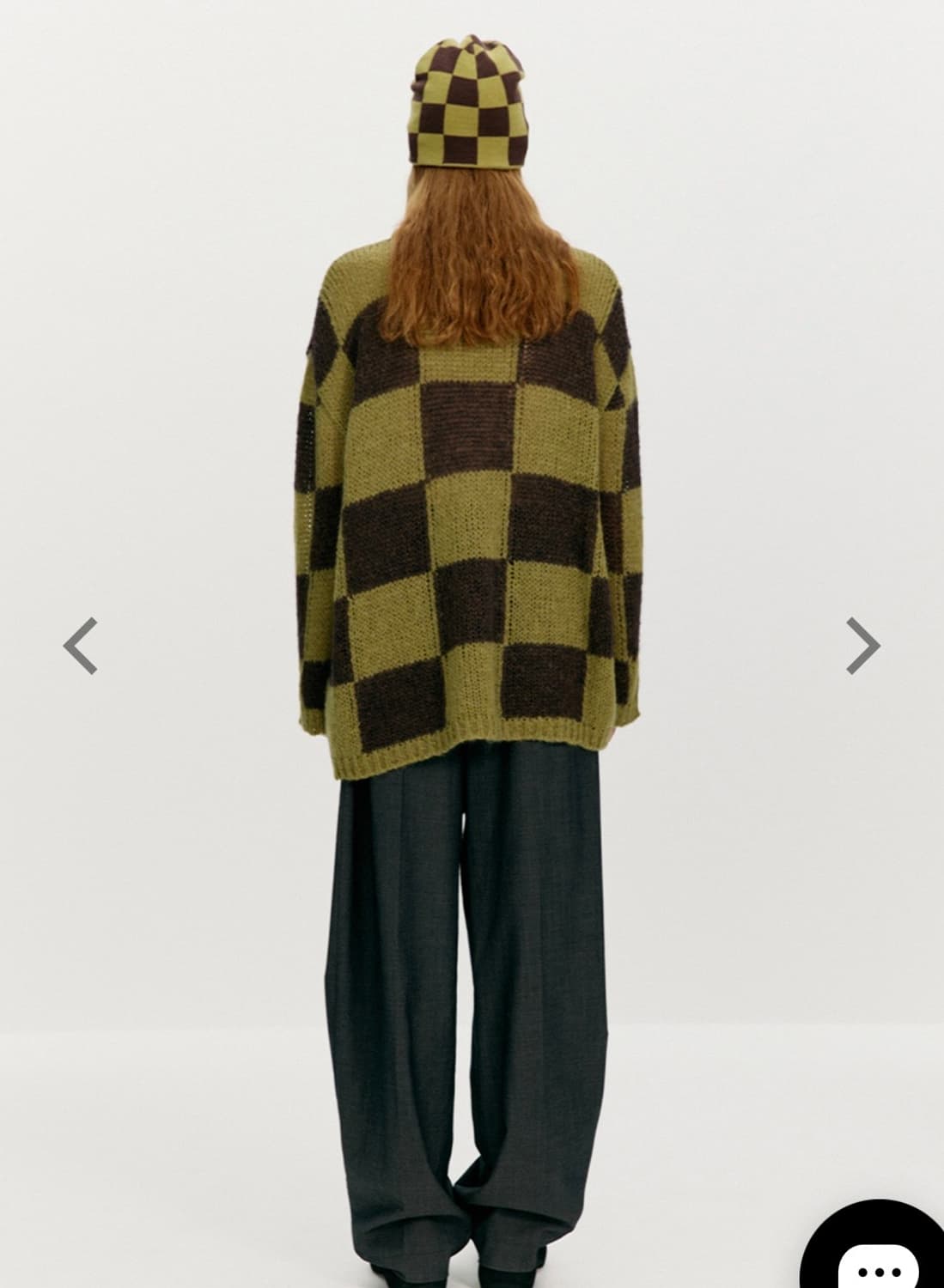 THE OPEN PRODUCT (현 OPEN YY) 체커보드 니트 상품이미지3