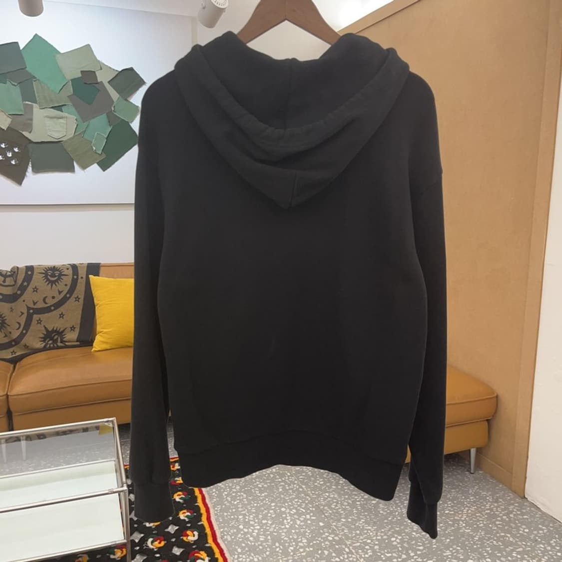 비바스튜디오 빈티지 캐주얼 프린팅로고 후드티 S C08095 상품이미지4