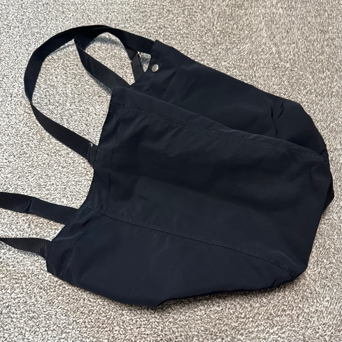 꼼데가르송 옴므 나일론 토트백 블랙 상품이미지5