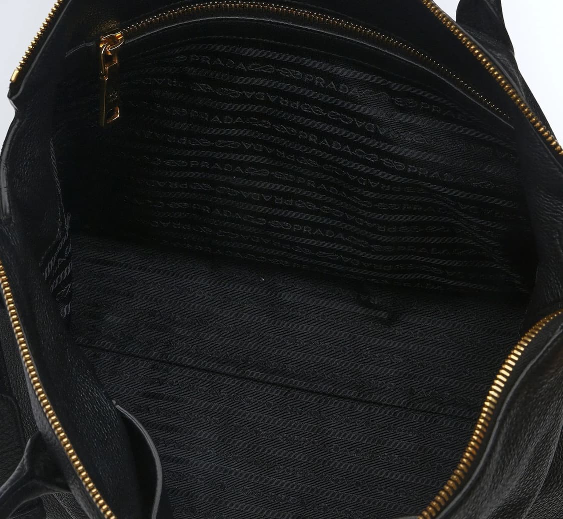 [S급] 프라다 비텔로 다이노 카프스킨 토트백 블랙 판매합니다!!! 상품이미지8
