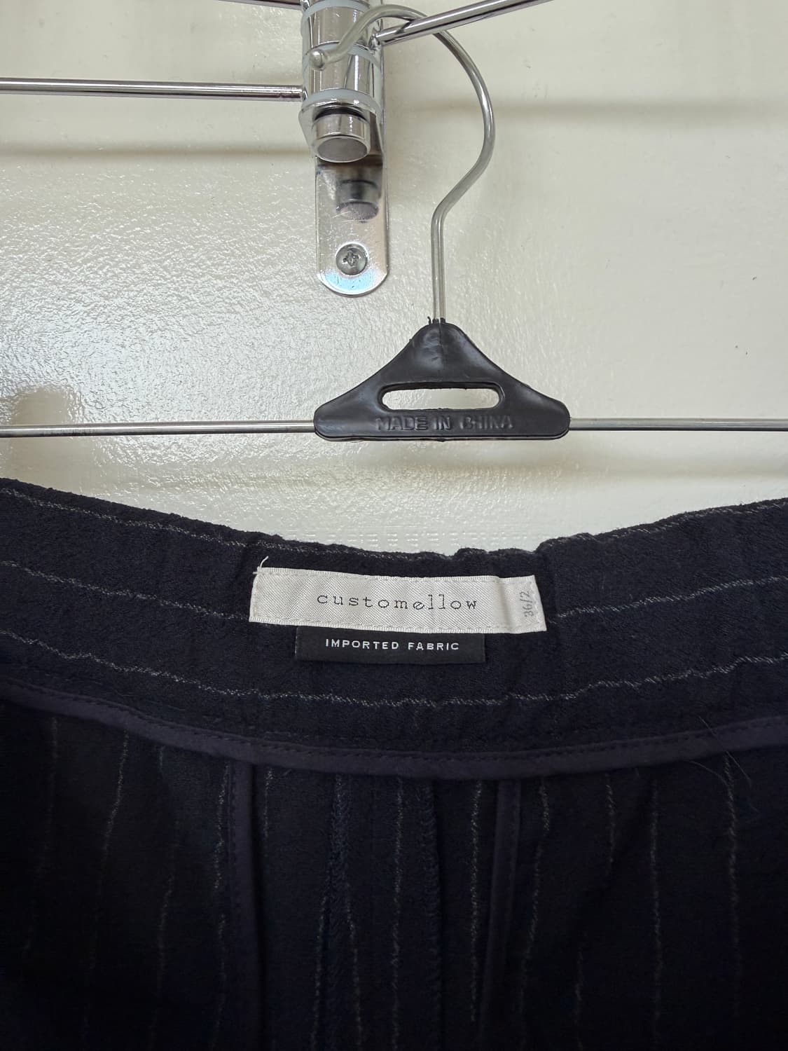 커스텀멜로우 스트라이프 와이드 팬츠 상품이미지2