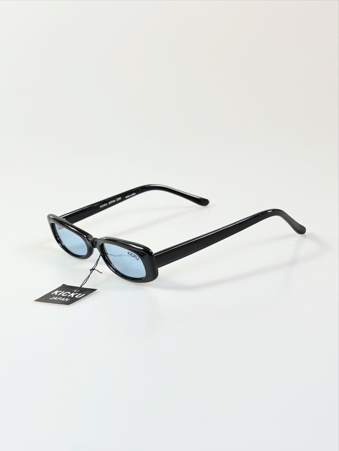 90s KICKU JAPAN 뿔테 캣아이 틴트 빈티지 안경 상품이미지3