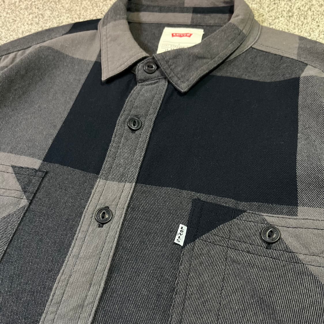 리바이스 체큰 코튼 셔츠 상품이미지2