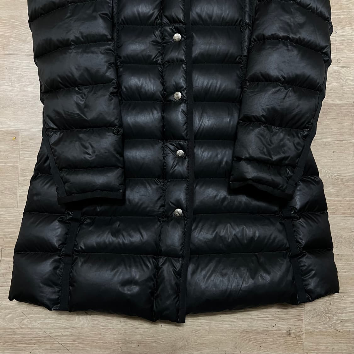 chariot 채리엇 여성 구스다운 롱패딩 점퍼 [블랙] M/95 상품이미지3