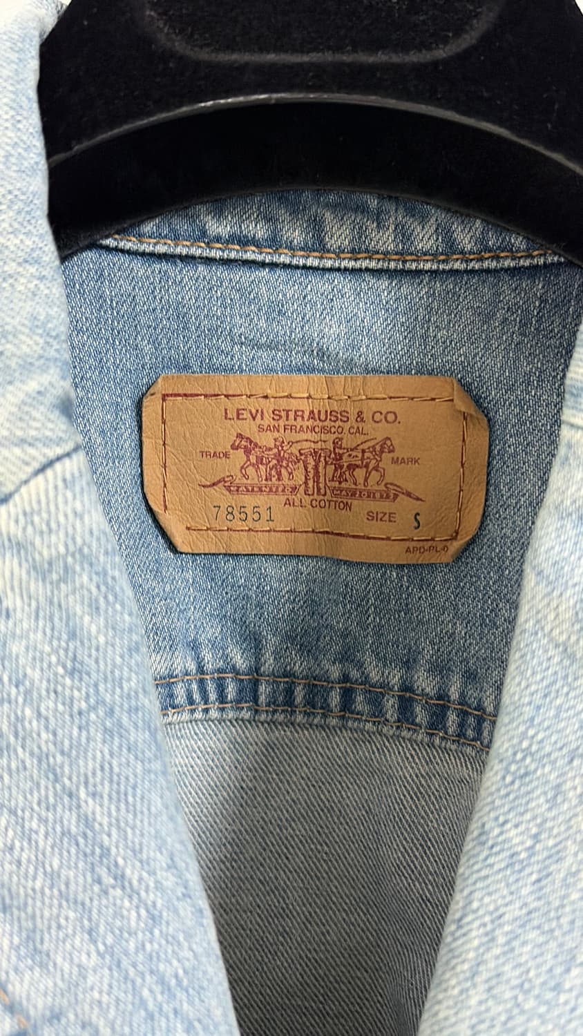 Levi's 데님 희긔 자켓 55 정품 상품이미지2