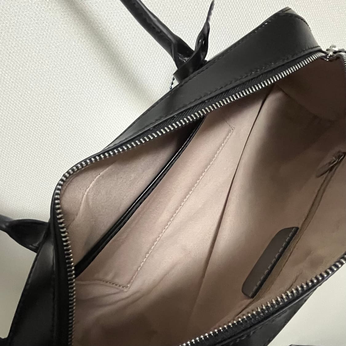 블랙 숄더백 바게트백 상품이미지6