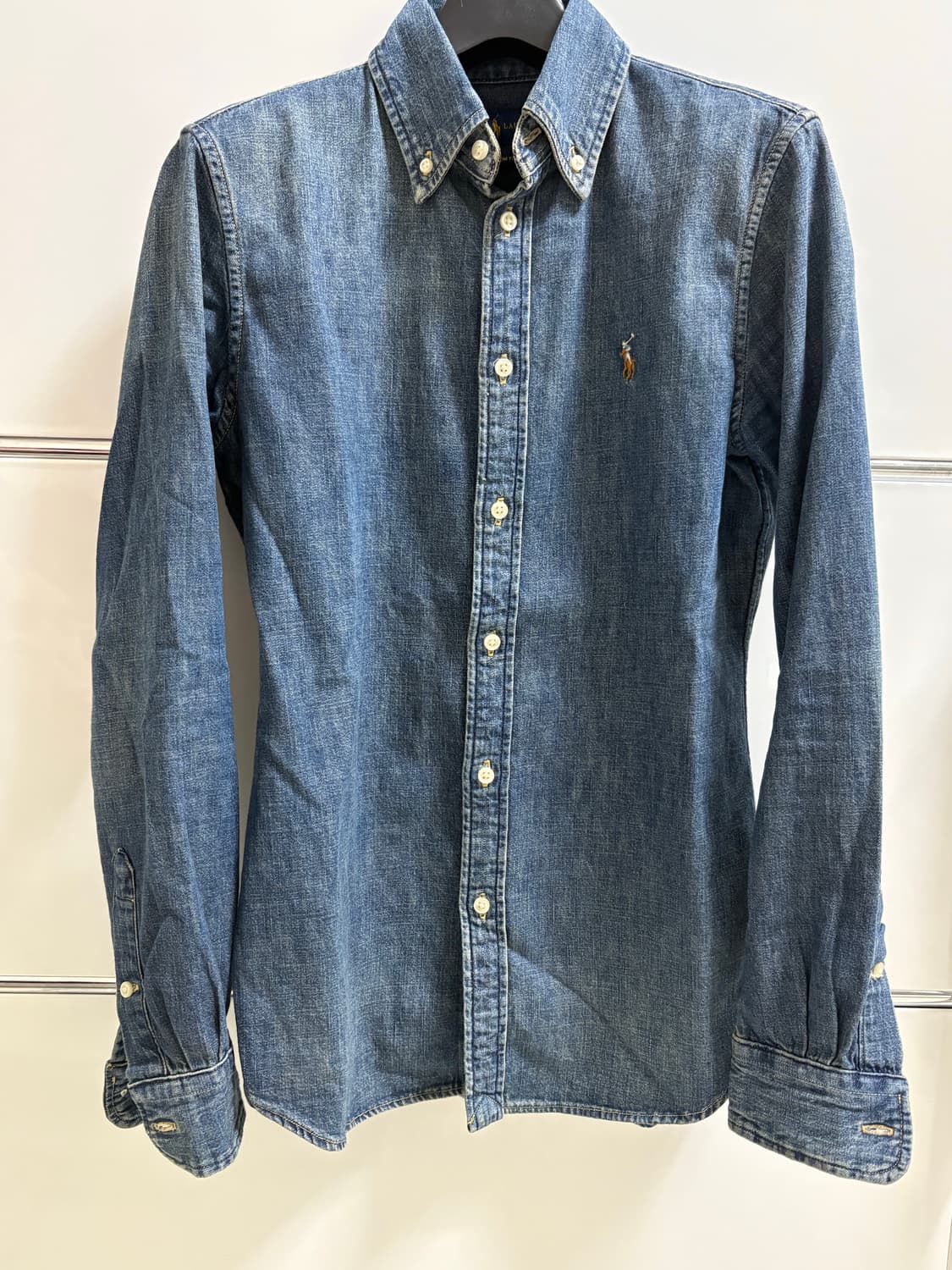 폴로랄프로렌 커스텀핏 청데님 xs 판매해요 상품이미지1