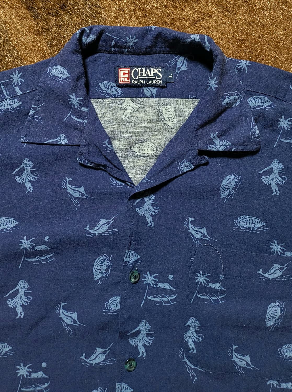 폴로 랄프로렌 챕스 남성용 남방(L) 상품이미지2