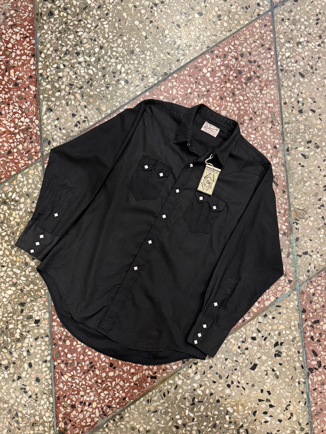 60s 락마운트 웨스턴셔츠 블랙 (40) 상품이미지2