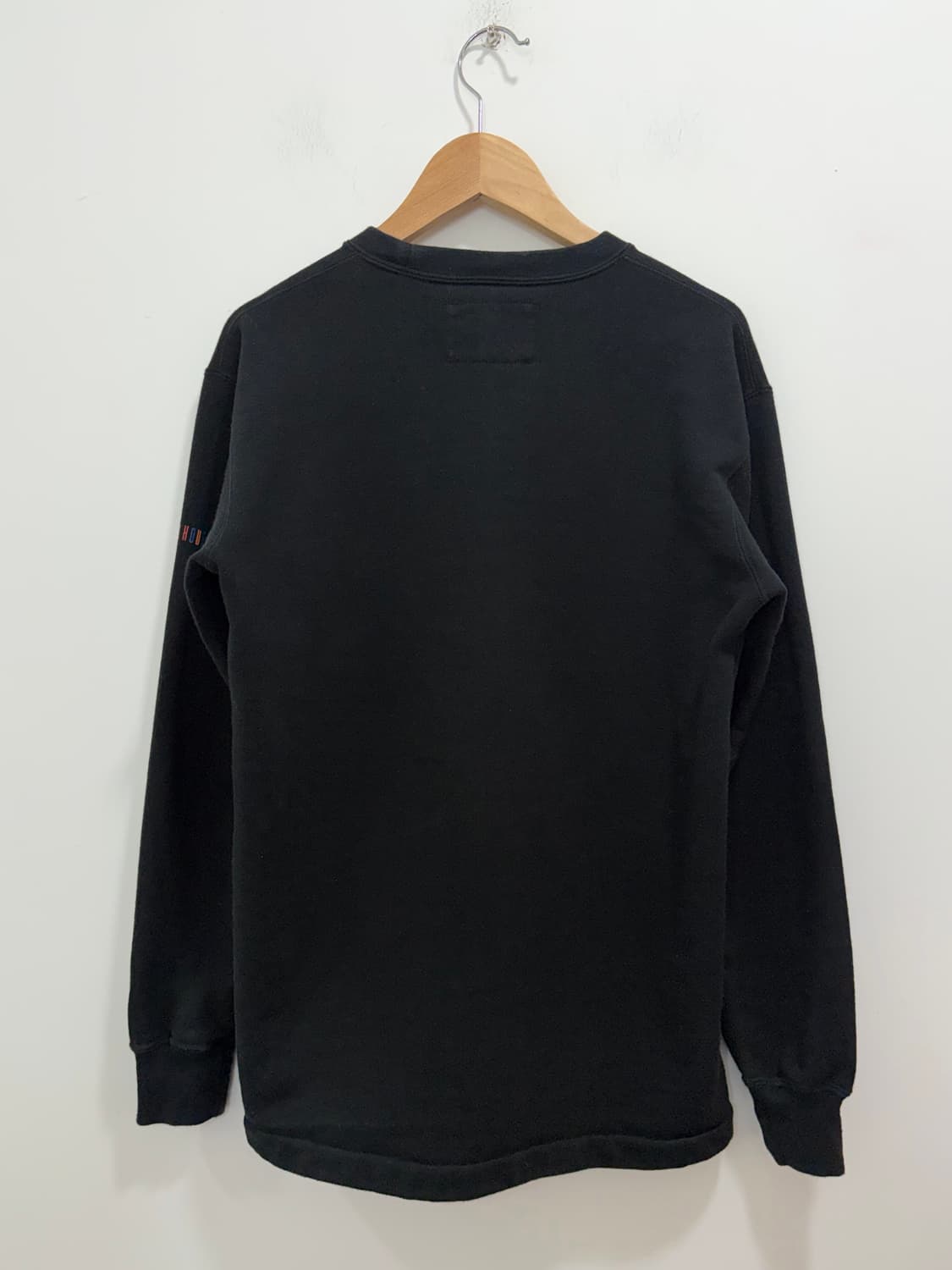 핑크 하우스 로고 패치 프린팅 맨투맨 상품이미지7