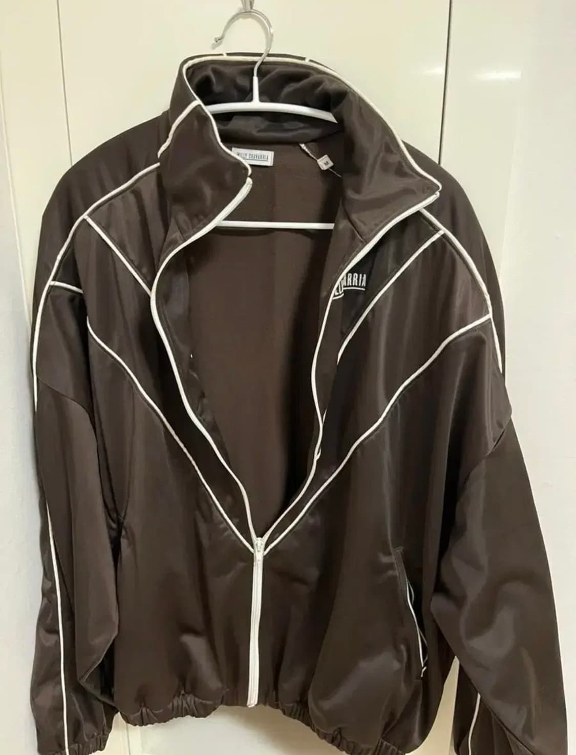윌리차바리아 트랙자켓 M 브라운 상품이미지2