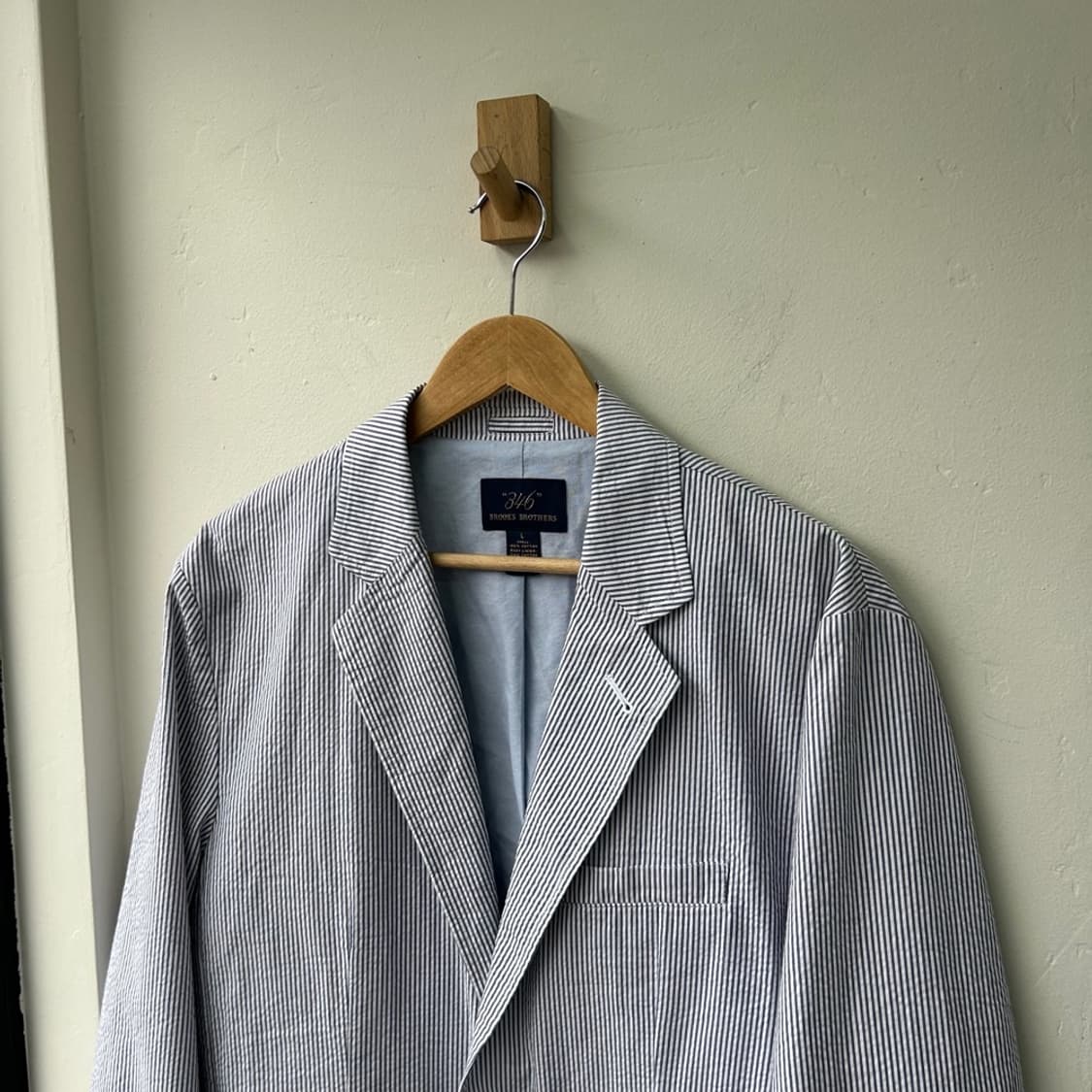 16495 - 브룩스 브라더스 스트라이프 블레이저 자켓 (L) 상품이미지1