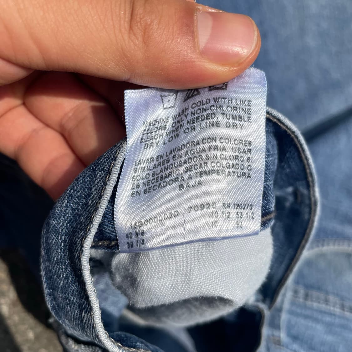 랭글러 카펜터 데님 쇼츠 반바지 p723 상품이미지6