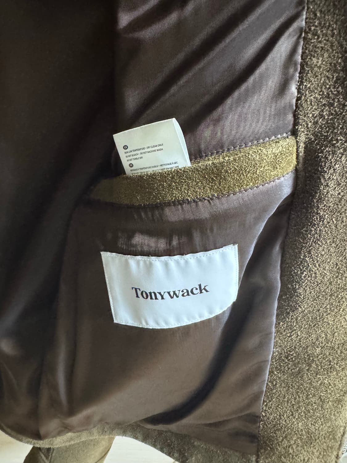 토니웩 23년도 스웨이드 자켓 상품이미지3