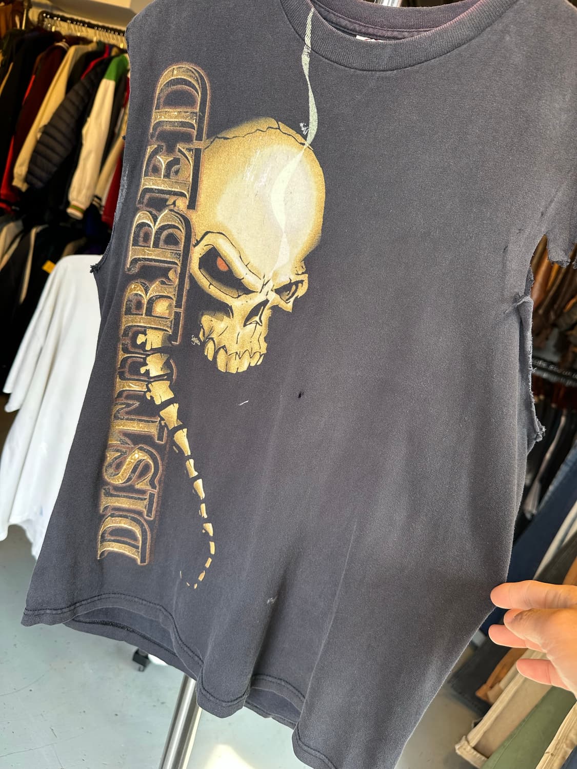 디스터브드 Disturbed 락밴드 프린팅 베스트  상품이미지4