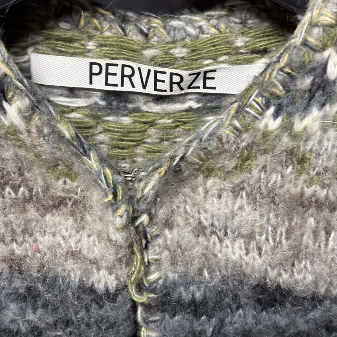 F) 퍼버즈 PERVERZE 모헤어 베스트 상품이미지2