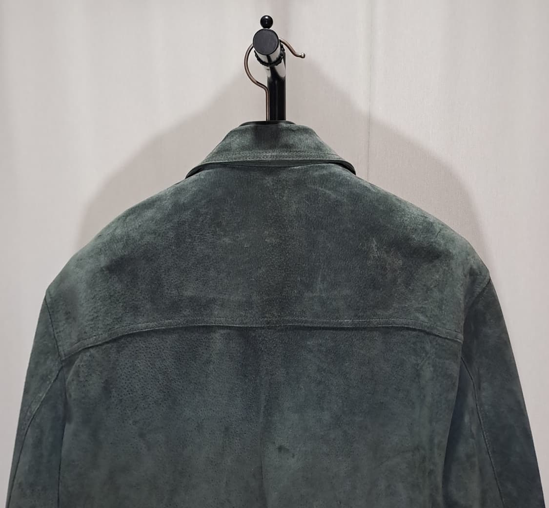 (택포) DOT 리얼레더 스웨이드 자켓 L B192 상품이미지5