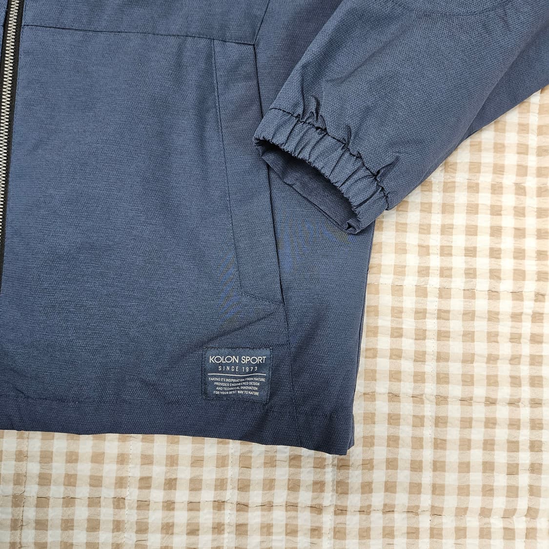 코오롱 오버핏 바람막이 자켓 남자100 상품이미지4