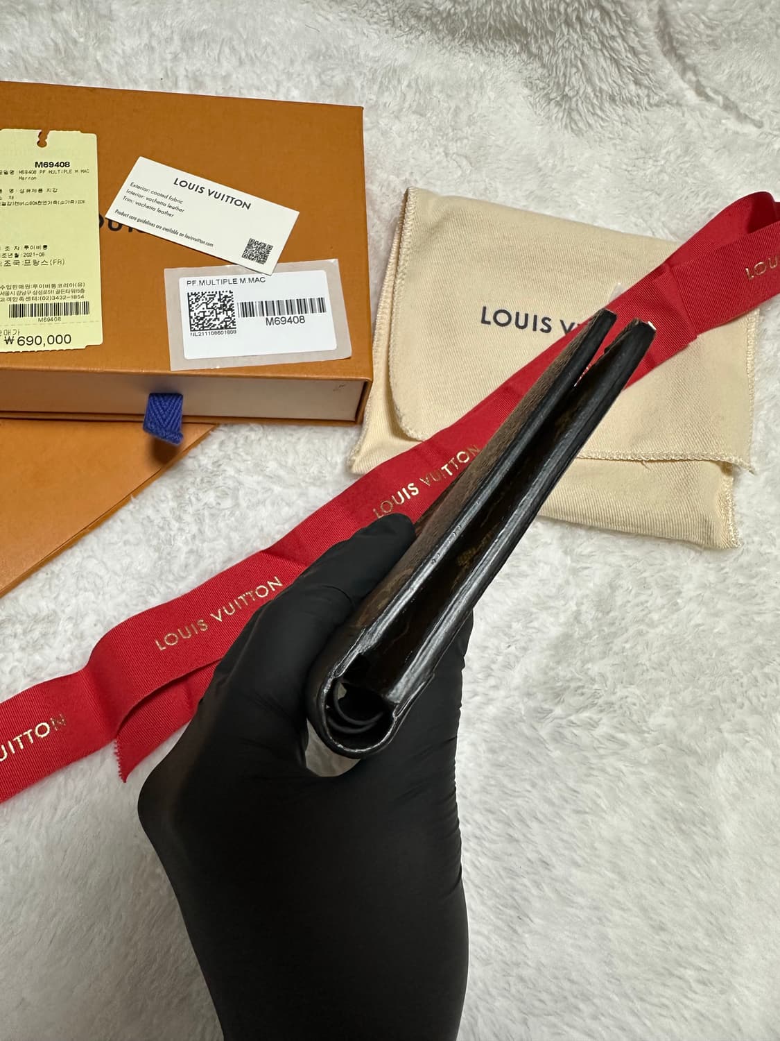 루이비통 멀티플 월렛 모노그램 마카사르 반지갑 상품이미지6