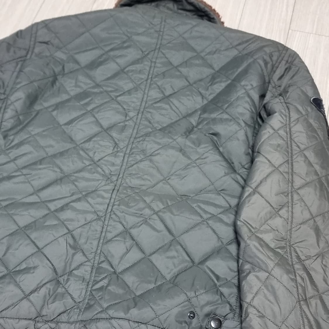 일본제 백넘버 U.S.ARMY 퀼팅 덱자켓 M사이즈 상품이미지7