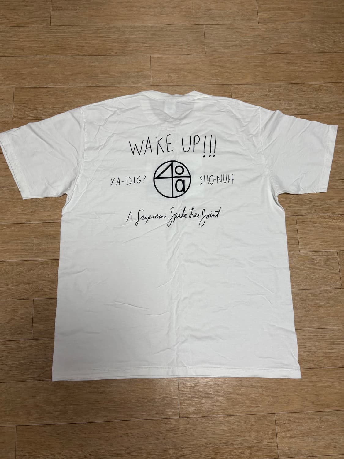 슈프림 40 에어커스 스파이크 티셔츠 화이트 XL 상품이미지4