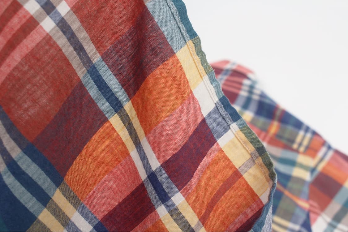 GYMPHLEX Madras Check Shirt 상품이미지10