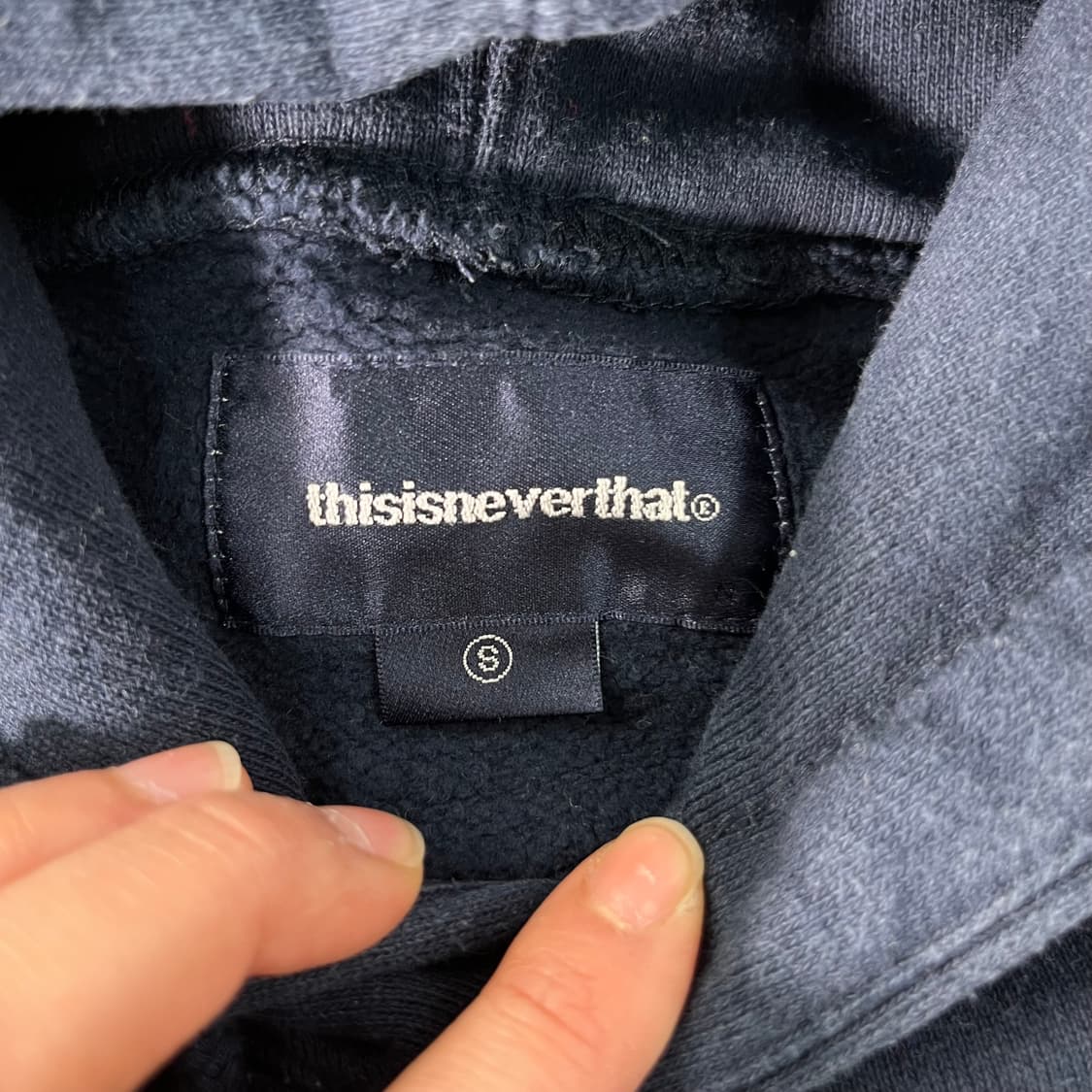 95 디스이즈네버댓 빅로고 후드티 상품이미지3