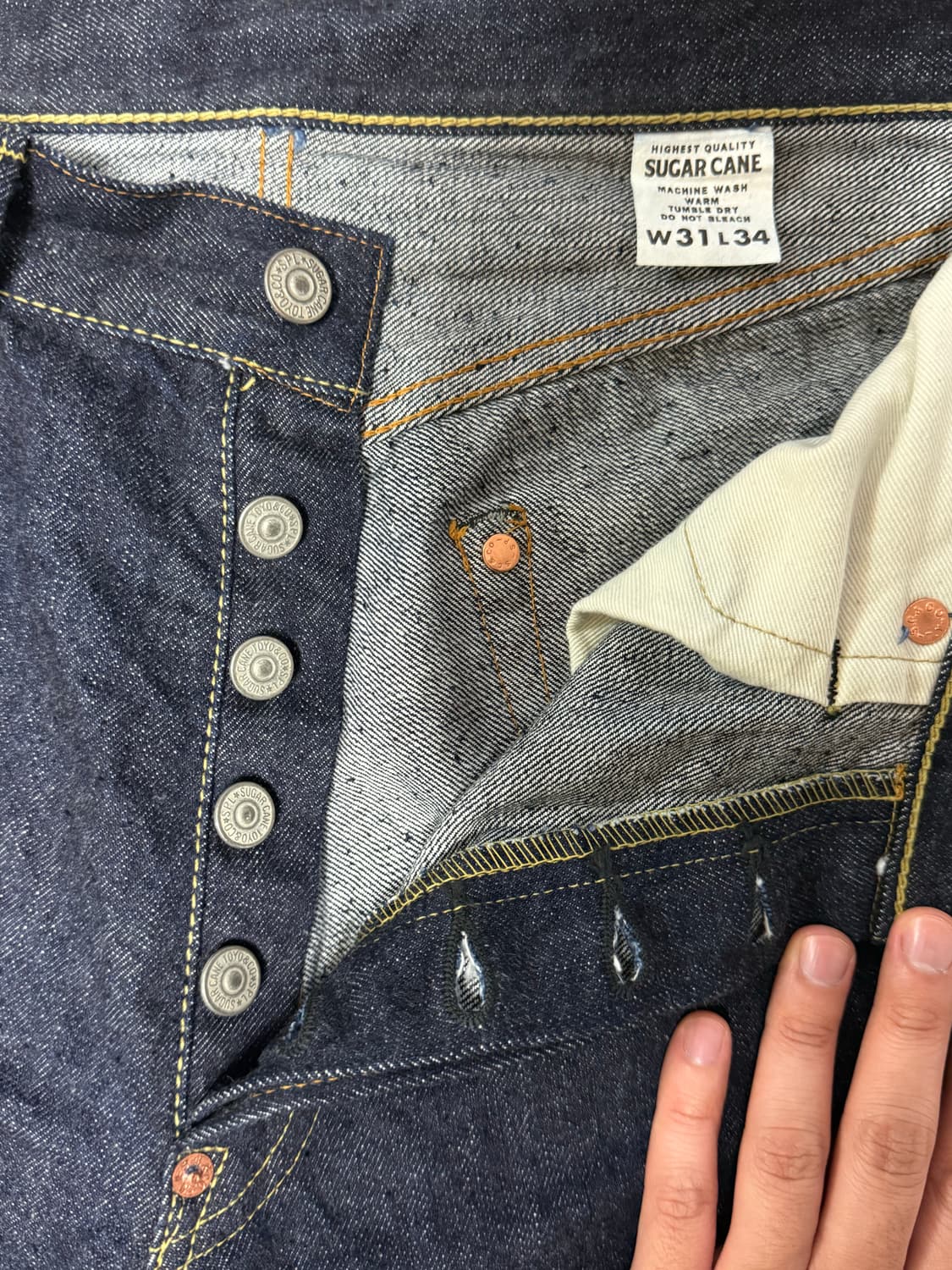 [31] 슈가케인 셀비지 데님 SC42025 상품이미지5