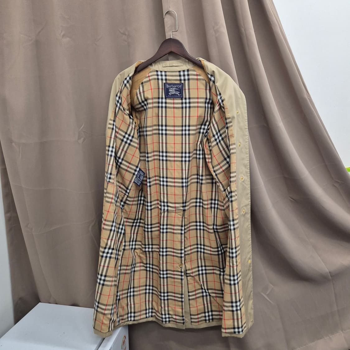 버버리 빈티지 트렌치 코트 12PETITE 상품이미지4