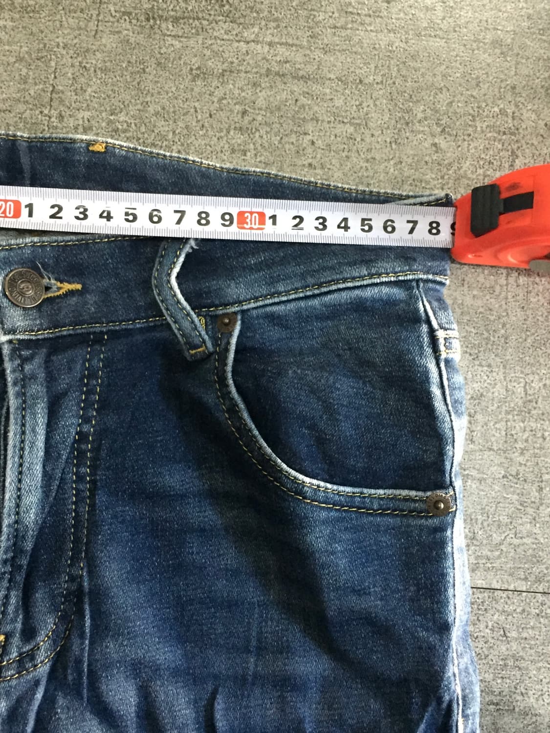 Diesel 디젤 핀터깔y2k 올드스쿨스트릿 오렌지라벨 워시드 데님팬츠 상품이미지4